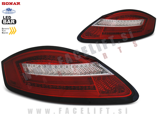 Porsche Boxster 987 04-08 zadnje LED luči Porsche Boxster 987 04-08 zadnje LED luči