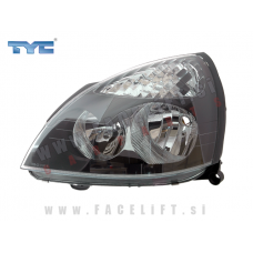 Renault Clio 2 01-05 žaromet črni levi Renault Clio 2 01-05 žaromet črni levi