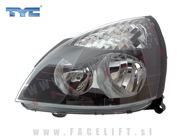 Renault Clio 2 01-05 žaromet črni levi Renault Clio 2 01-05 žaromet črni levi
