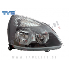 Renault Clio 2 01-05 žaromet črni desni Renault Clio 2 01-05 žaromet črni desni