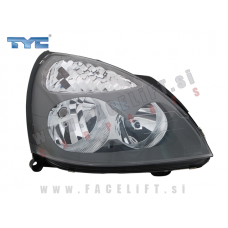 Renault Clio 2 01-05 žaromet sivi desni Renault Clio 2 01-05 žaromet sivi desni