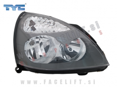 Renault Clio 2 01-05 žaromet sivi desni Renault Clio 2 01-05 žaromet sivi desni