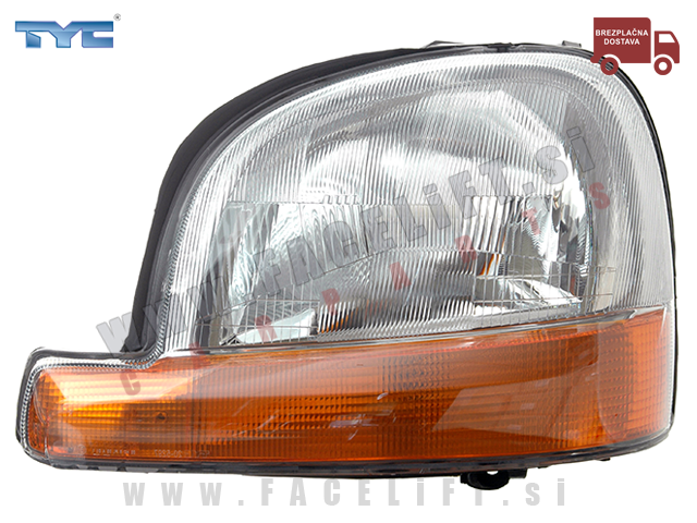 Renault Kangoo / KC FC (97-03) / žaromet / levi Renault Kangoo / KC FC (97-03) / žaromet / levi