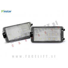 Seat Leon / 1M (99-05) / LED osvetlitev registrske tablice z ohišjem Seat Leon / 1M (99-05) / LED osvetlitev registrske tablice z ohišjem
