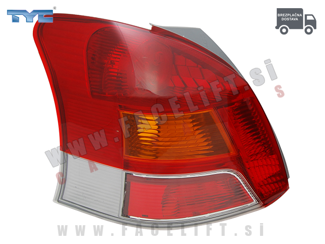 Toyota Yaris P9 09-11 zadnja LED luč leva Toyota Yaris P9 09-11 zadnja LED luč leva