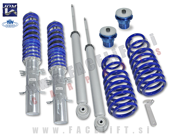 VW Bora 1J 98-05 nastavljivo vzmetenje JOM VW Bora 1J 98-05 nastavljivo vzmetenje JOM