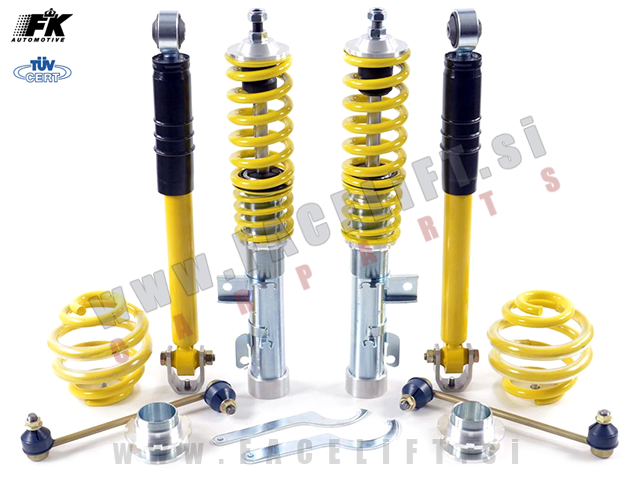VW Fox 5Z 05-11 nastavljivo vzmetenje FK VW Fox 5Z 05-11 nastavljivo vzmetenje FK