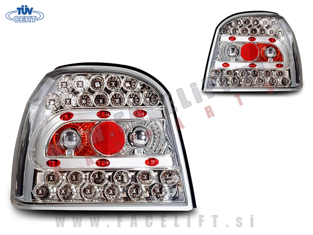 VW Golf 3 / 1H (91-97) / zadnje LED luči VW Golf 3 / 1H (91-97) / zadnje LED luči