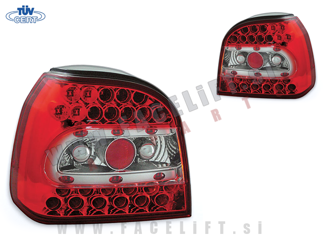 VW Golf 3 / 1H (91-97) / zadnje LED luči VW Golf 3 / 1H (91-97) / zadnje LED luči