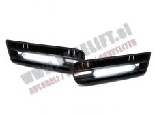 VW Golf 4 / 1J (97-03) / LED dnevne luči z ohišjem za vgradnjo v odbijač