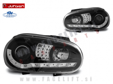 VW Golf 4 / 1J (97-03) / žarometi z LED Devil Eyes in lečo