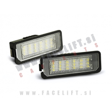 VW Golf 5 03-08 LED osvetlitev registrske tablice z ohišjem VW Golf 5 03-08 LED osvetlitev registrske tablice z ohišjem