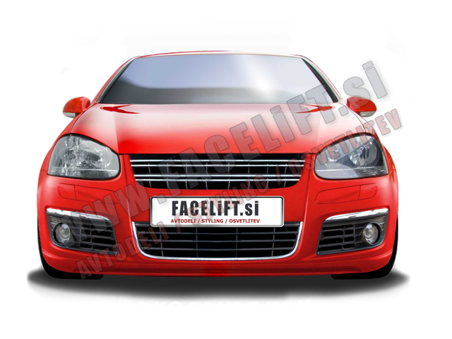 VW Golf 5 / sprednji R32 odbijač brez emblema