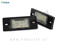 VW Golf 6 / 5K Karavan (08-13) / LED osvetlitev registrske tablice z ohišjem VW Golf 6 / 5K Karavan (08-13) / LED osvetlitev registrske tablice z ohišjem