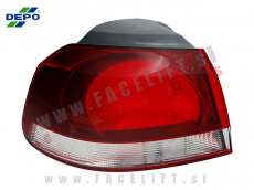 VW Golf 6 / 5K (08- ) / zadnja zunanja luč / leva VW Golf 6 / 5K (08- ) / zadnja zunanja luč / leva