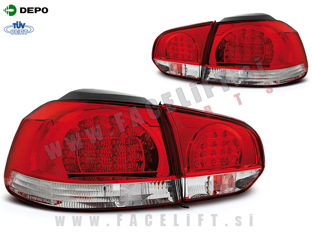 VW Golf 6 / 5K (08-13) / zadnje LED luči VW Golf 6 / 5K (08-13) / zadnje LED luči