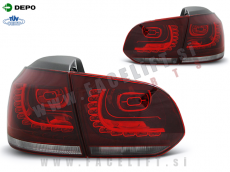 VW Golf 6 08-12 zadnje LED luči VW Golf 6 08-12 zadnje LED luči