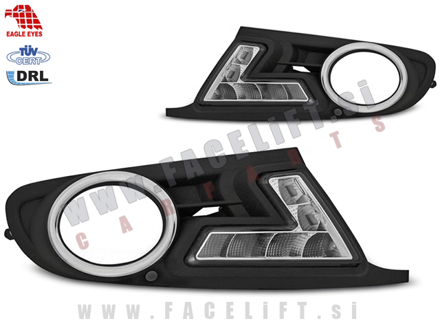 VW Golf 6 08-12 LED dnevne luči DRL VW Golf 6 08-12 LED dnevne luči DRL