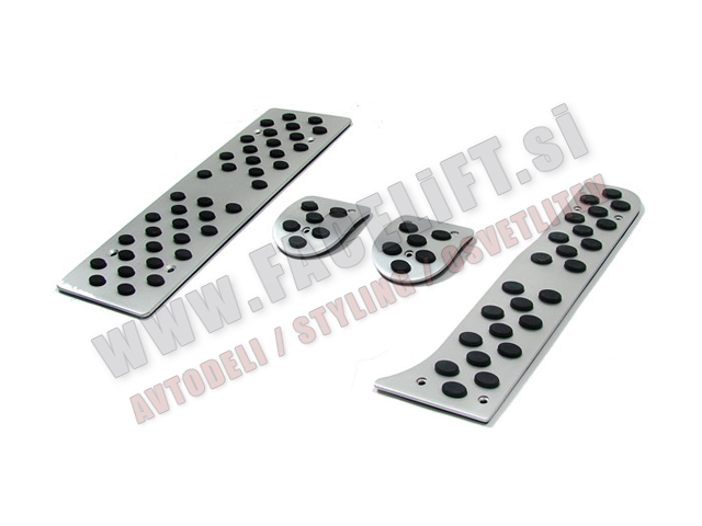 VW Golf 6 / 5K (08-13) / aluminijasti nastavki za pedala / 4 delni