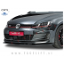 VW Golf 7 GTI GTD 12-17 podaljšek sprednjega odbijača črni (mat)