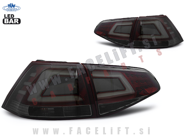 VW Golf 7 / 5G (12- ) / zadnje LED luči VW Golf 7 / 5G (12- ) / zadnje LED luči