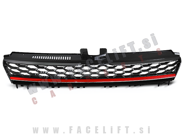 VW Golf 7 12-17 maska brez emblema GTI izgled VW Golf 7 12-17 maska brez emblema GTI izgled