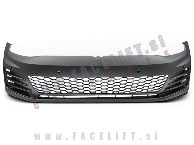 VW Golf 7 12-17 sprednji odbijač GTI izgled PDC SRA VW Golf 7 12-17 sprednji odbijač GTI izgled PDC SRA