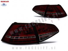 VW Golf 7 / 5G (12- ) / zadnje LED luči / GTI izgled VW Golf 7 / 5G (12- ) / zadnje LED luči / GTI izgled