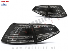 VW Golf 7 / 5G (12- ) / zadnje LED luči / GTI izgled VW Golf 7 / 5G (12- ) / zadnje LED luči / GTI izgled
