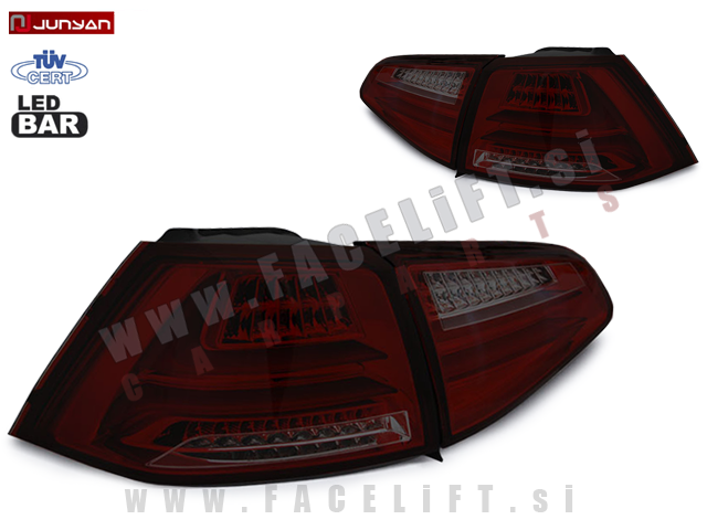 VW Golf 7 12-17 zadnje LED luči VW Golf 7 12-17 zadnje LED luči