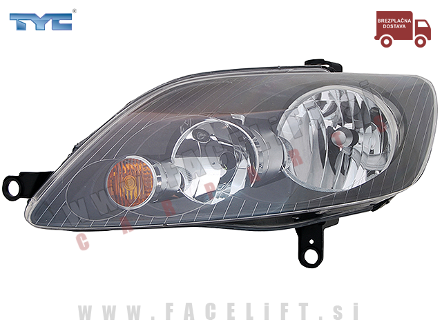 VW Golf Plus 5M 05-09 žaromet levi