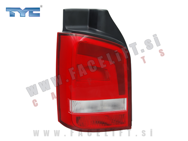 VW T5 Multivan 09-15 zadnja luč enokrilna vrata leva VW T5 Multivan 09-15 zadnja luč enokrilna vrata leva