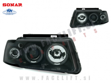 VW Passat / 3B (96-00) / žarometi z LED Angel Eyes in lečo VW Passat / 3B (96-00) / žarometi z LED Angel Eyes in lečo