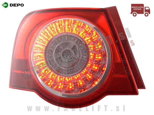 VW Passat / 3C Limuzina (05-10) / zadnja zunanja LED luč / leva VW Passat / 3C Limuzina (05-10) / zadnja zunanja LED luč / leva