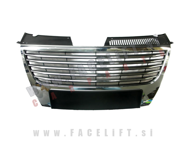 VW Passat / 3C (05-10) / kromirana maska brez emblema