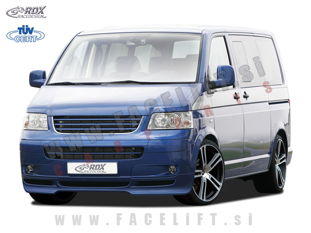 VW T5 03-09 podaljšek sprednjega odbijača VW T5 03-09 podaljšek sprednjega odbijača