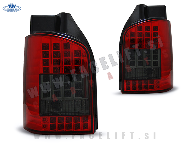 VW T5 03-09 zadnje LED luči VW T5 03-09 zadnje LED luči