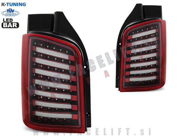 VW T5 03-09 zadnje LED luči VW T5 03-09 zadnje LED luči