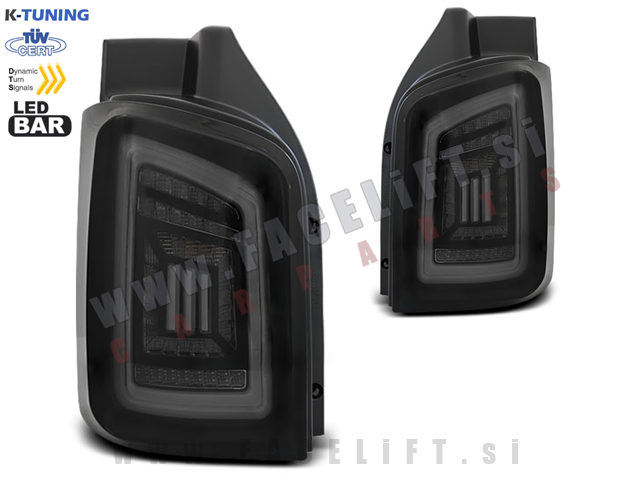 VW T5 03-09 enokrilna vrata zadnje LED luči VW T5 03-09 enokrilna vrata zadnje LED luči
