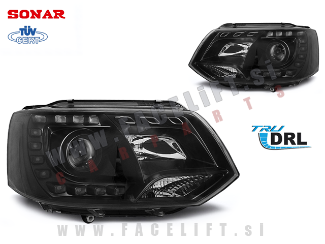 VW T5 09-15 žarometi DRL VW T5 09-15 žarometi DRL