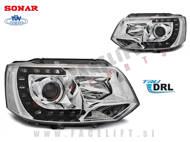 VW T5 09-15 žarometi DRL VW T5 09-15 žarometi DRL