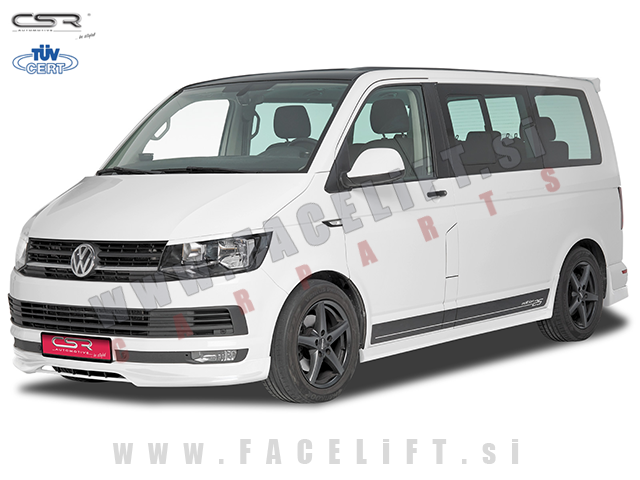VW T6 15-21 podaljšek sprednjega odbijača VW T6 15-21 podaljšek sprednjega odbijača