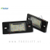 VW Touareg / 7L (02-10) / LED osvetlitev registrske tablice z ohišjem