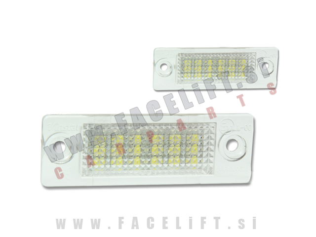 VW T5 03-09 LED osvetlitev registrske tablice z ohišjem VW T5 03-09 LED osvetlitev registrske tablice z ohišjem