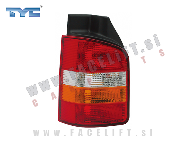VW Transporter T5 03-09 zadnja luč dvokrilna vrata leva VW Transporter T5 03-09 zadnja luč dvokrilna vrata leva