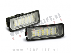 VW LED osvetlitev registrske tablice z ohišjem VW LED osvetlitev registrske tablice z ohišjem