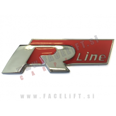 VW R-Line emblem (3D nalepka) VW R-Line emblem (3D nalepka)