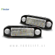 Volvo V60 10-18 LED osvetlitev registrske tablice z ohišjem Volvo V60 10-18 LED osvetlitev registrske tablice z ohišjem