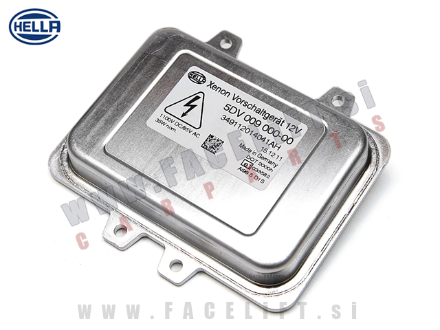 Xenon balast original HELLA / D1S D1R / 5DV 009 000-00 / 35W / 12V Xenon balast original HELLA / D1S D1R / 5DV 009 000-00 / 35W / 12V