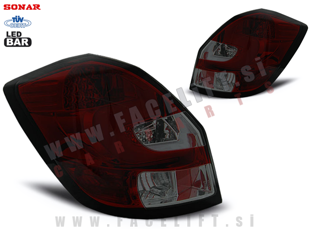 Škoda Fabia / 5J (04-15) / zadnje LED luči Škoda Fabia / 5J (04-15) / zadnje LED luči